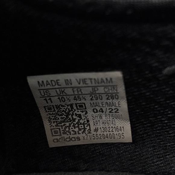 Adidas Men's NMD Black Sneakers - Picture 7 of 9